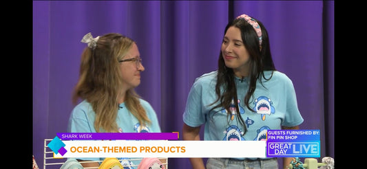 Fin Pin Shop featured on Great Day Live!