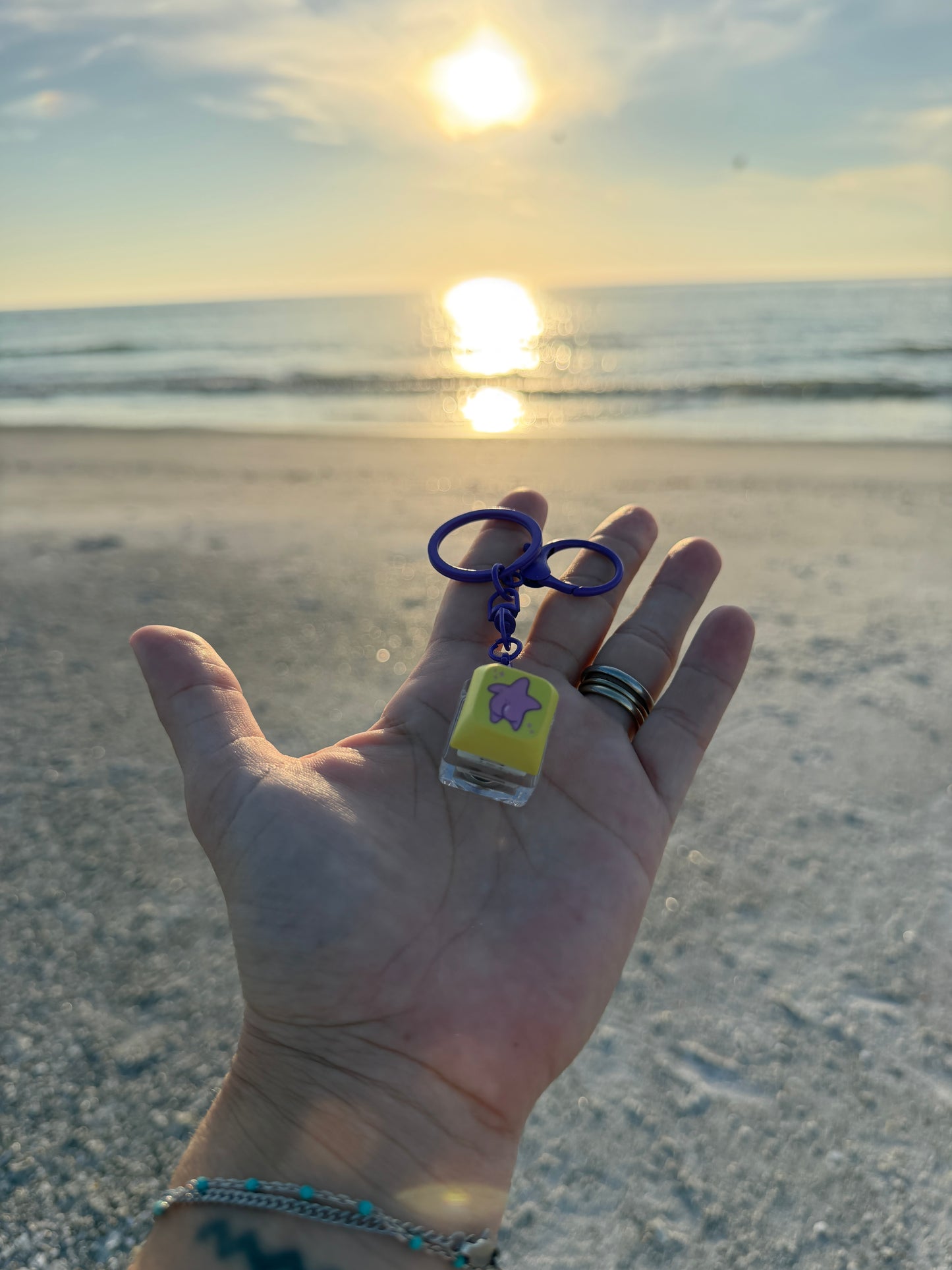 Keycap clicker! Sea star booty fidget toy