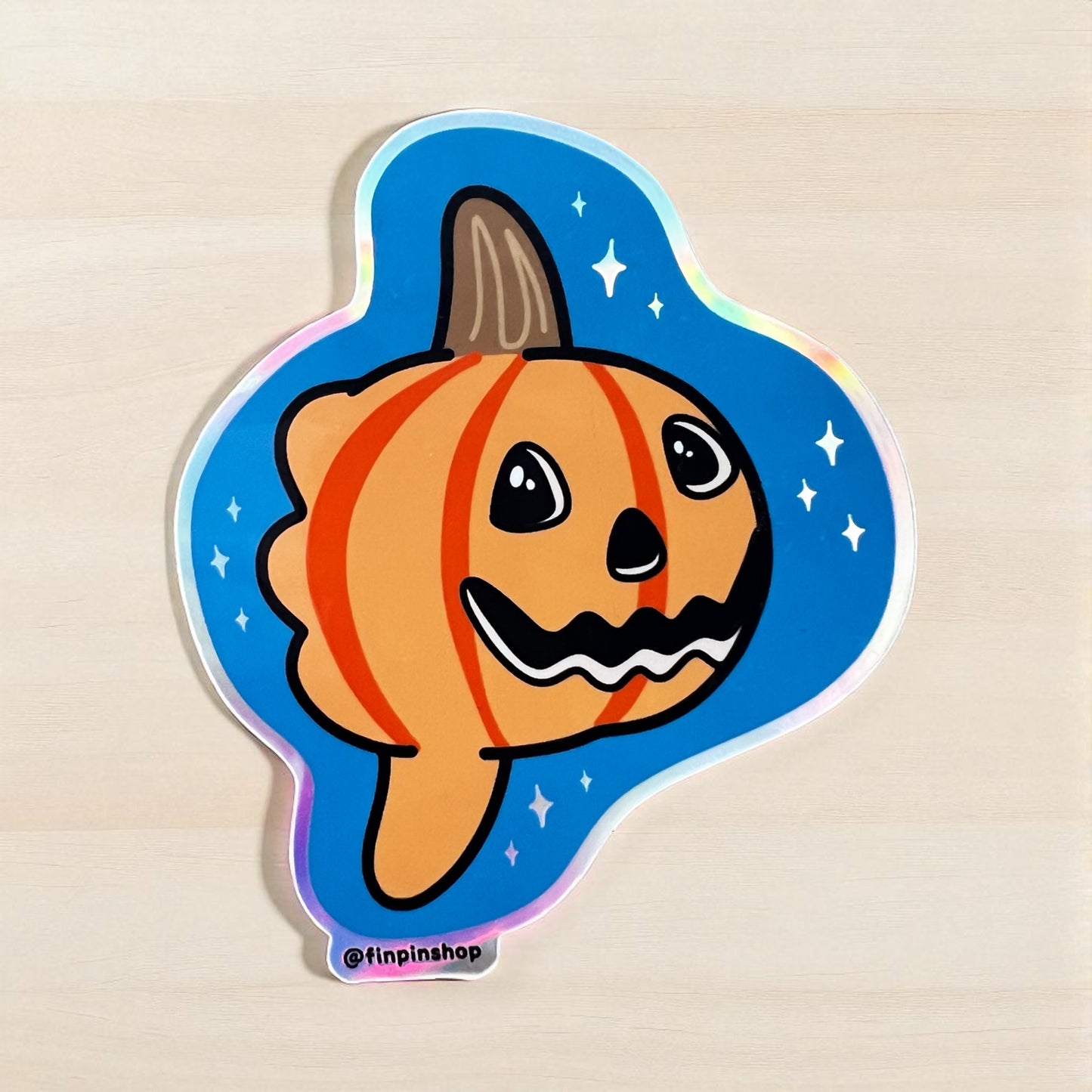 October 2025 Patreon • Jack o’ mola sunfish sticker