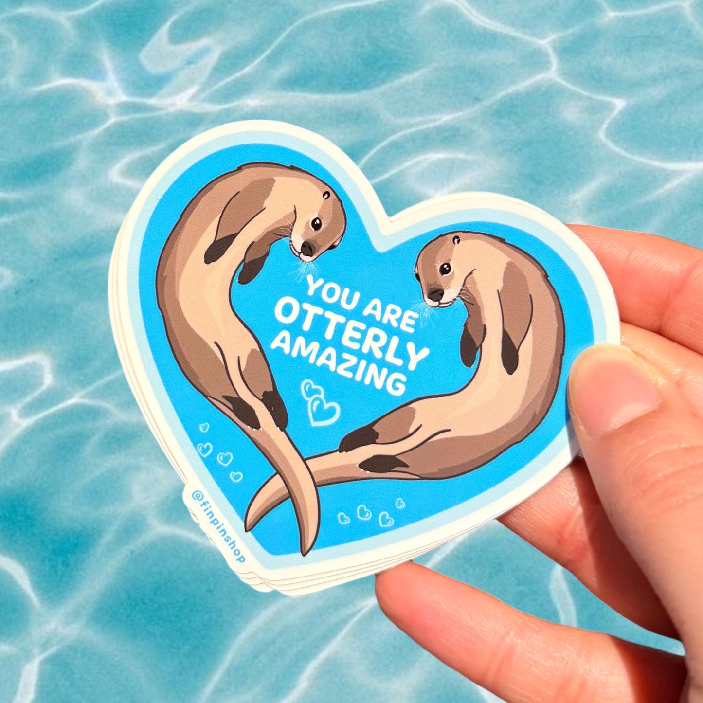 May 2026 Patreon • River otter sticker