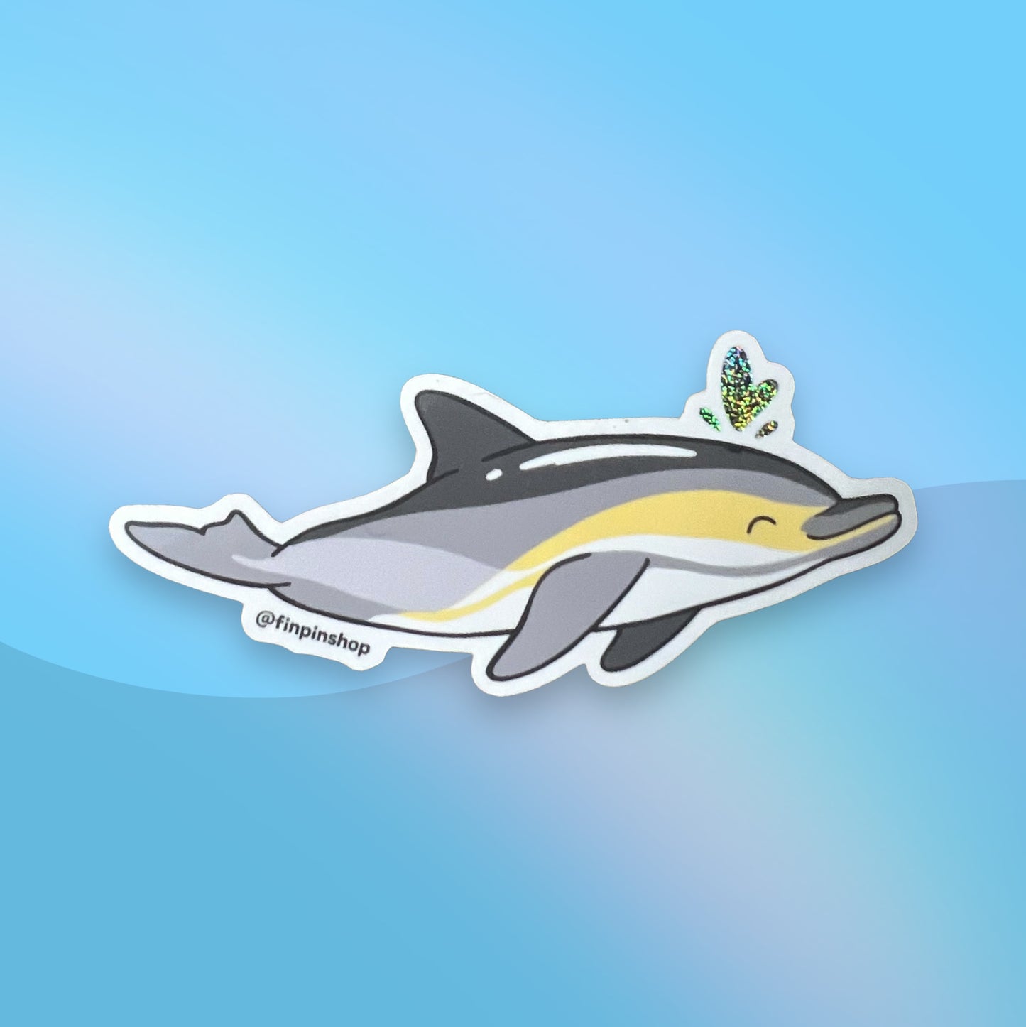 June 2024 Patreon Common Dolphin Sticker