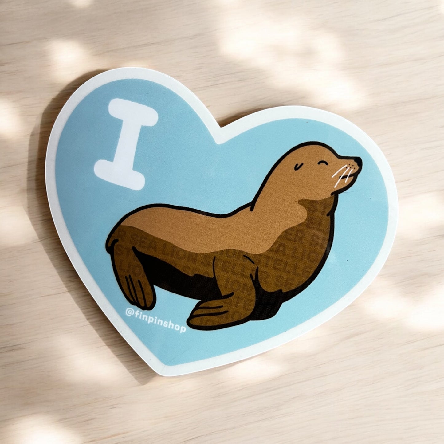 June 2025 Patreon • Steller sea lion sticker