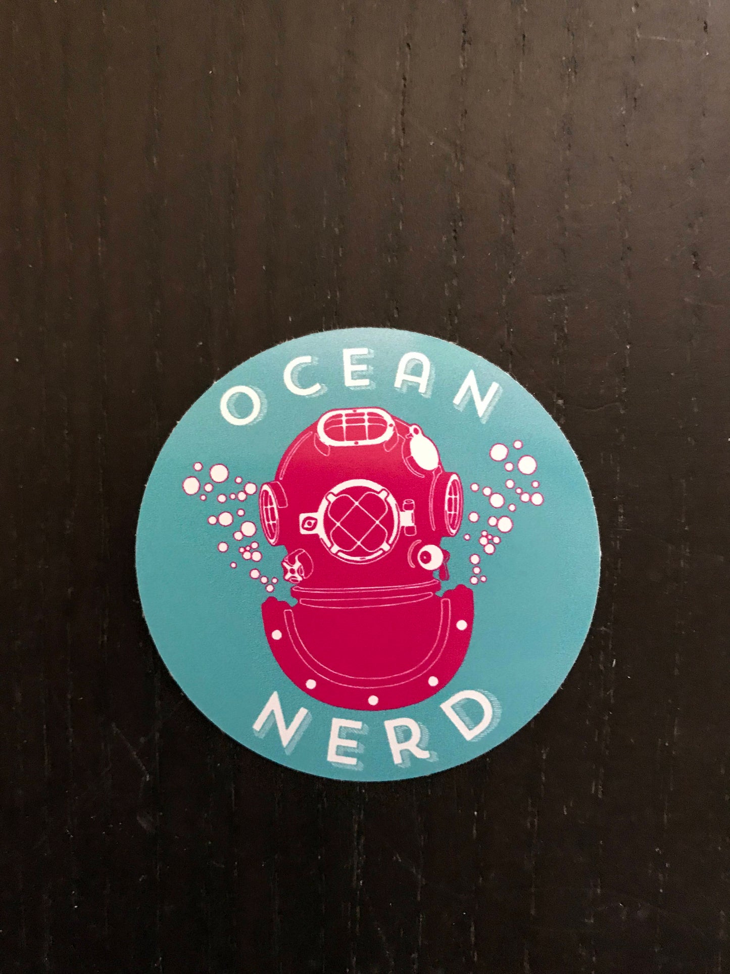 ocean nerd sticker