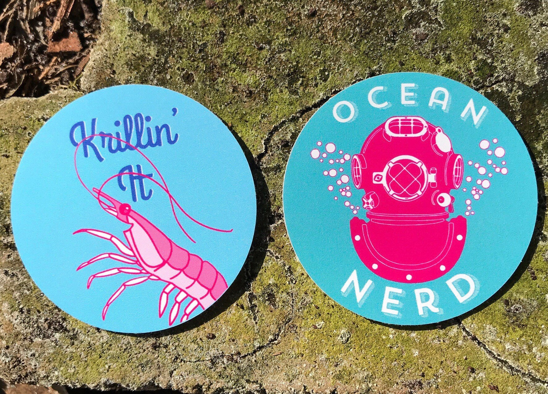 ocean nerd sticker