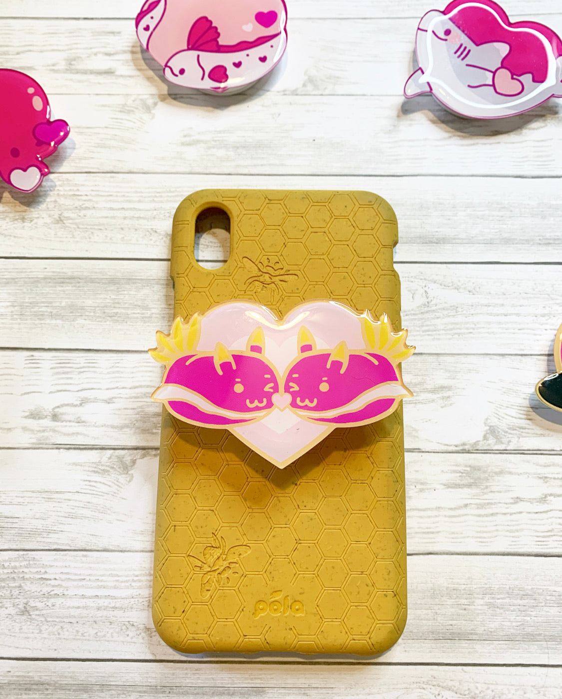 nudibranch phone grip (umvvelt collab)