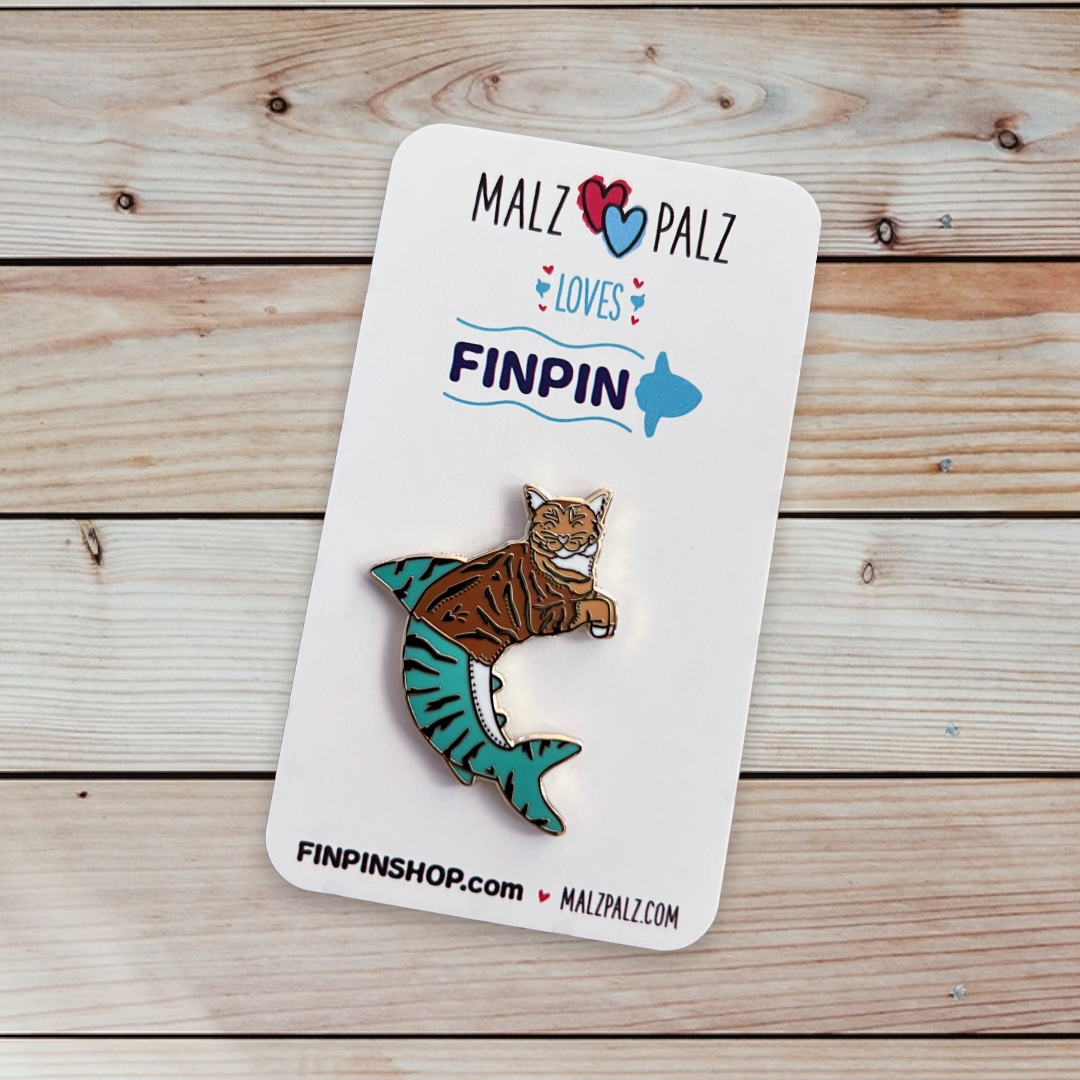 Fin Palz • Ellie the Cat Shark pin
