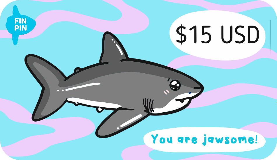 gift card 15.00 usd