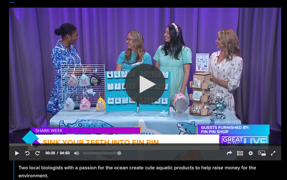 Fin Pin Shop On Great Day Live July 2024