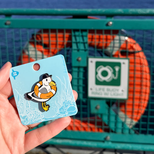 Gull city buoy pin • Patreon exclusive
