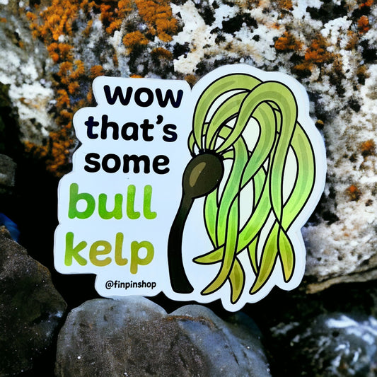 November 2023 Patreon Bull Kelp Sticker
