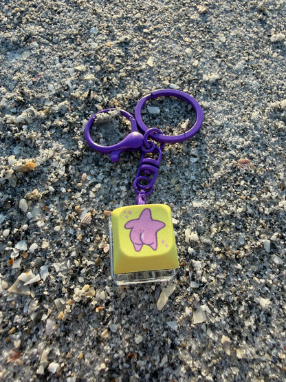 Keycap clicker! Sea star booty fidget toy