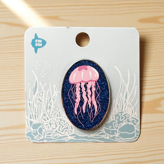 Jellyfish pin • Patreon exclusive