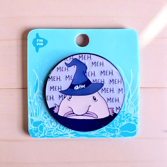 Blobfish witchy pin • Patreon exclusive