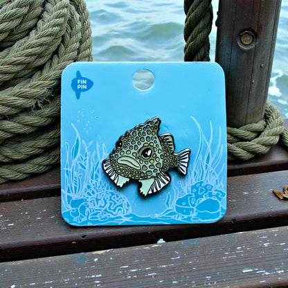 Pacific spiny lumpsucker pin