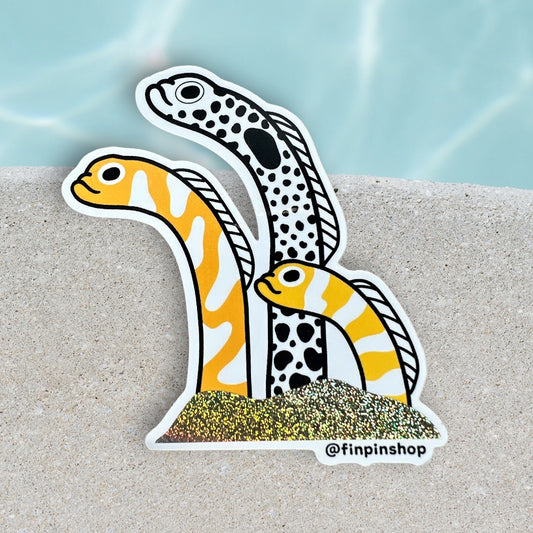 Aug 2024 Patreon Garden Eels Sticker