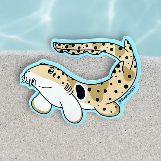 Aug 2024 Patreon Epaulette Shark Sticker