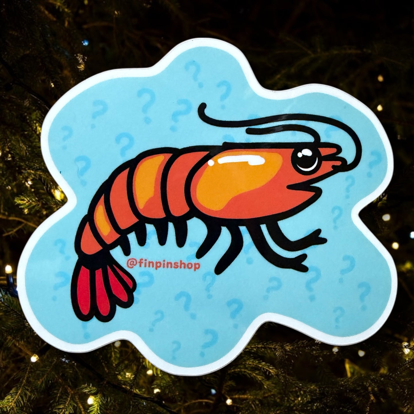 December 2025 Patreon • confused shrimp sticker