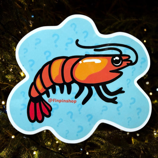 December 2025 Patreon • confused shrimp sticker