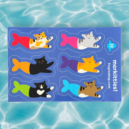 Merkitties sticker sheet