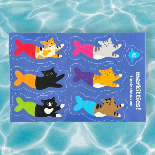 Merkitties sticker sheet