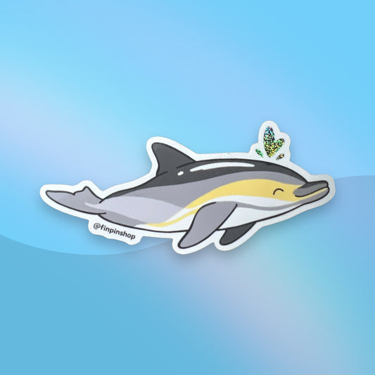 June 2024 Patreon Common Dolphin Sticker