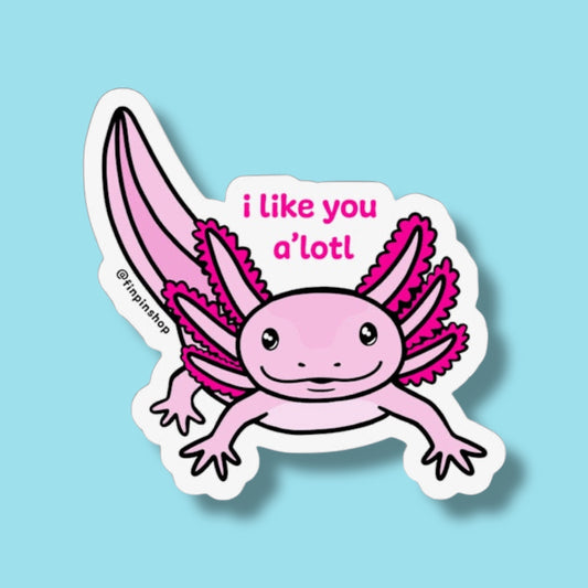 Feb 2025 Patreon • Axolotl sticker