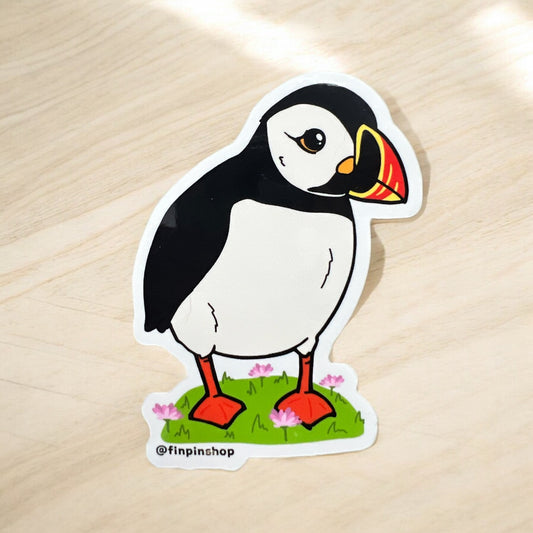 July 2024 Patreon Puffin Sticker