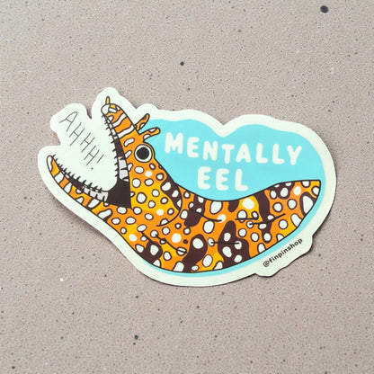 January 2026 Patreon • Mentally eel sticker
