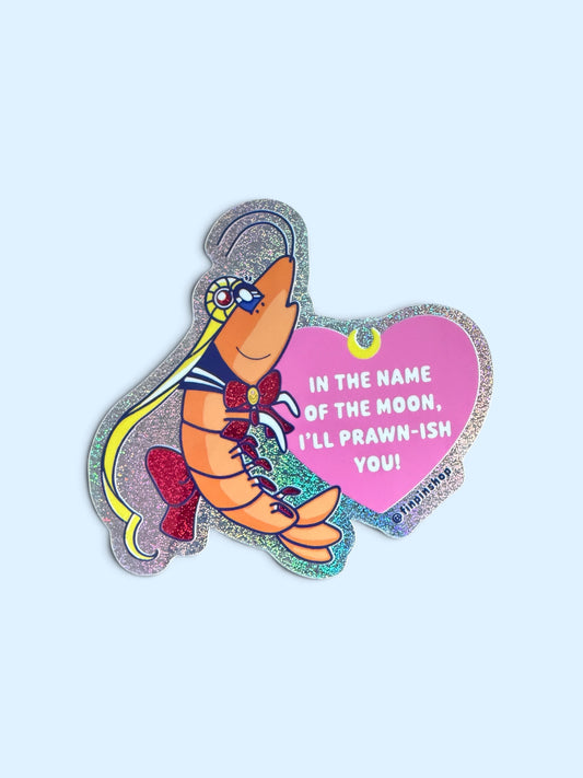 Magical moon prawn sticker • October 2026 Patreon