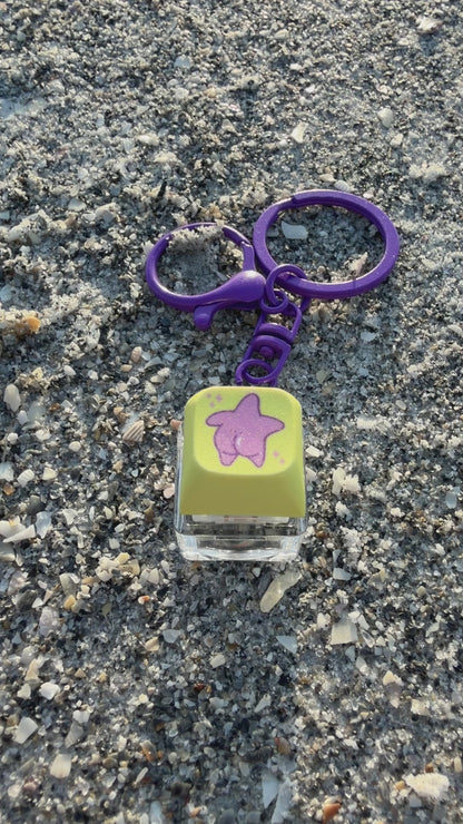 Keycap clicker! Sea star booty fidget toy