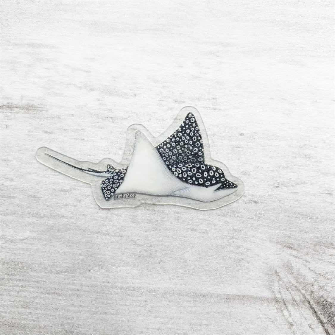 spotted eagle ray sticker