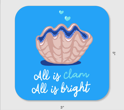 december patreon sticker giant clam sticker