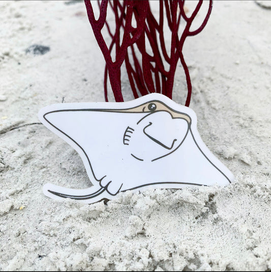 cownose ray sticker