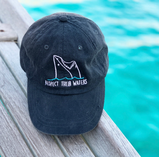 respect their waters shark hat