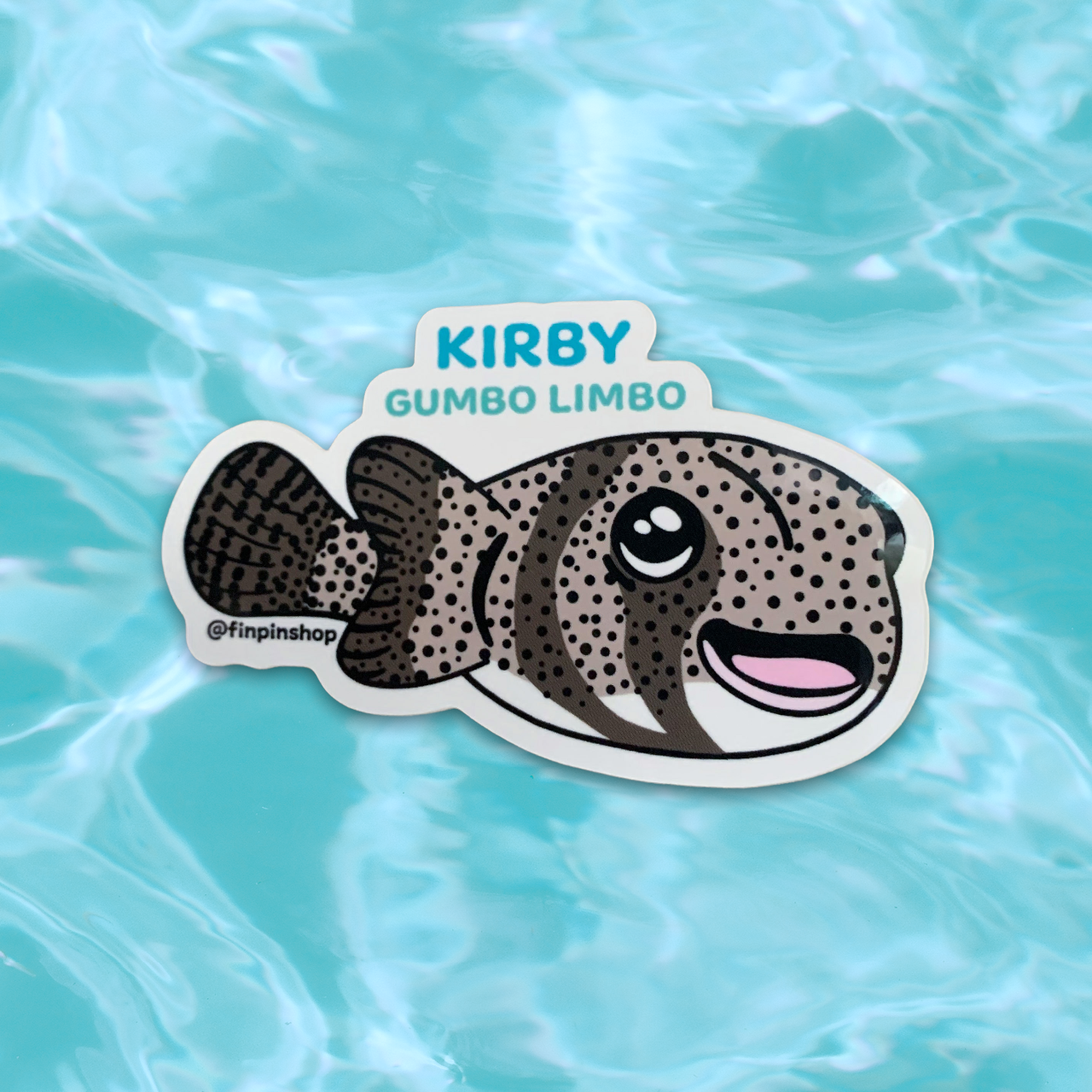 gumbo limbo kirby the porcupine fish donation sticker