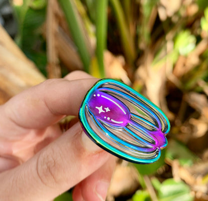 cosmic comb jelly pin