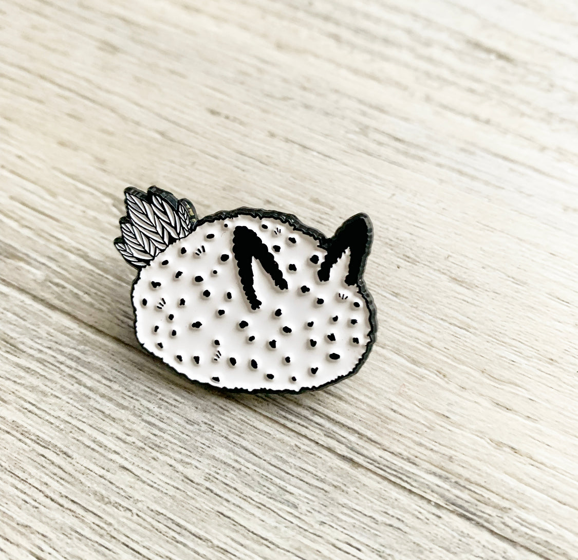 sea bunny nudibranch pin