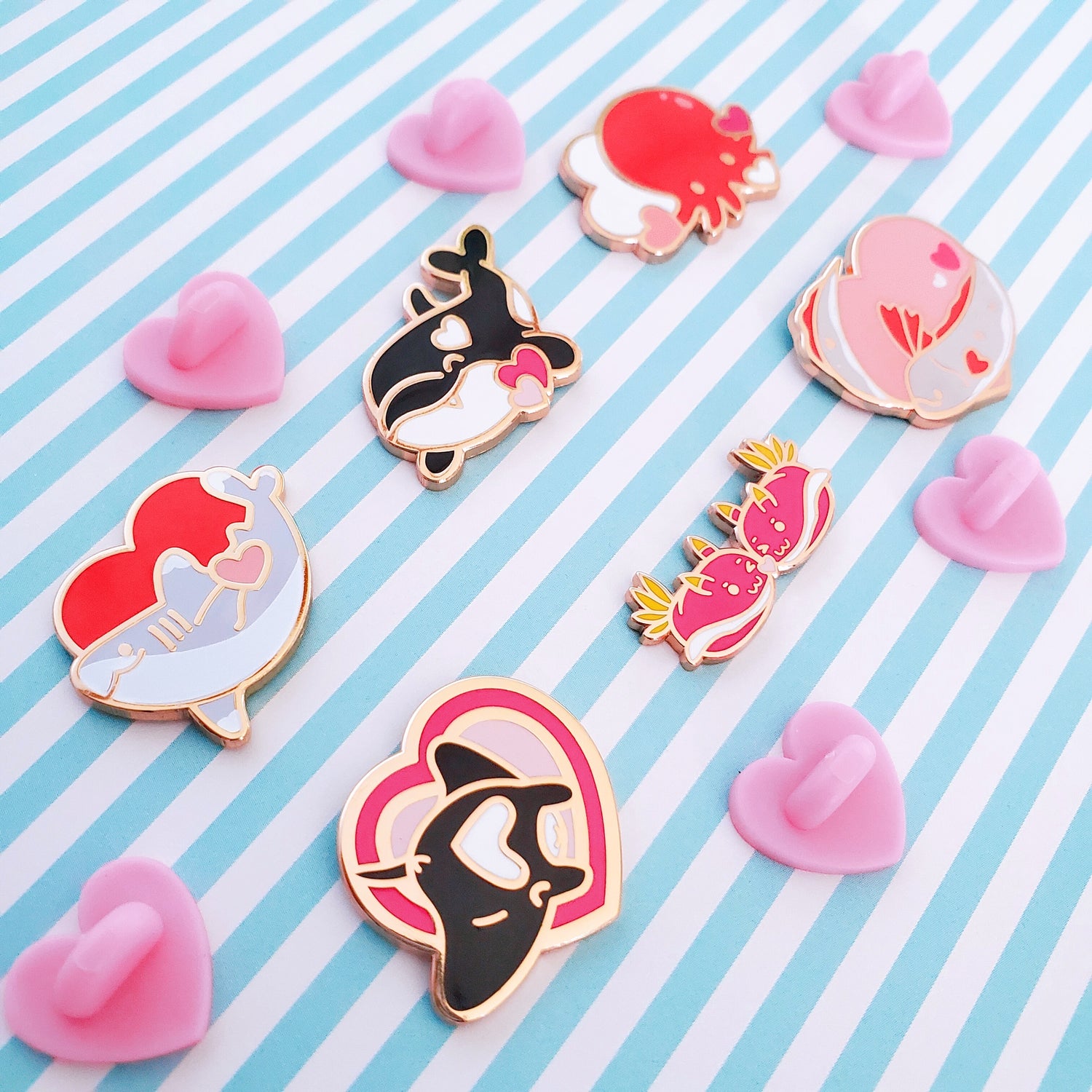 finpinshop x umvvelt valentine's day pin collaboration