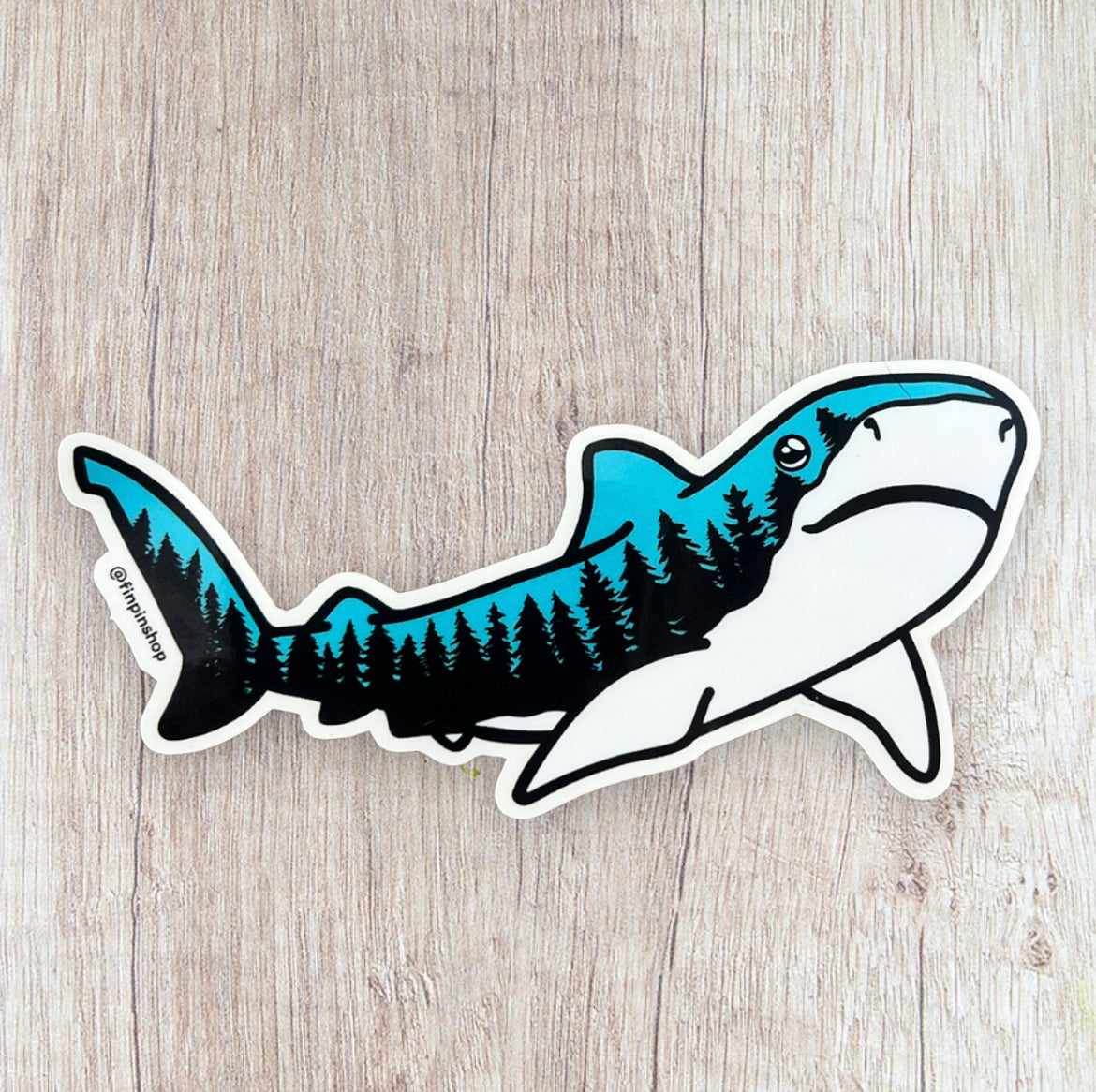 Sharks Older than Trees Sticker