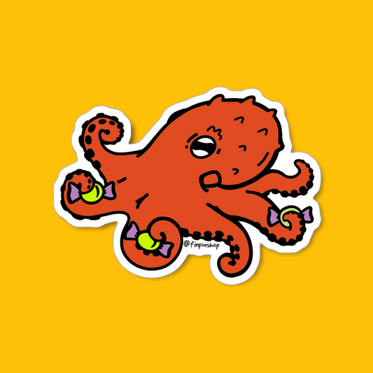 Sept 2022 Patreon octopus sticker