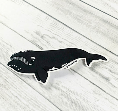 october patreon sticker right whale sticker