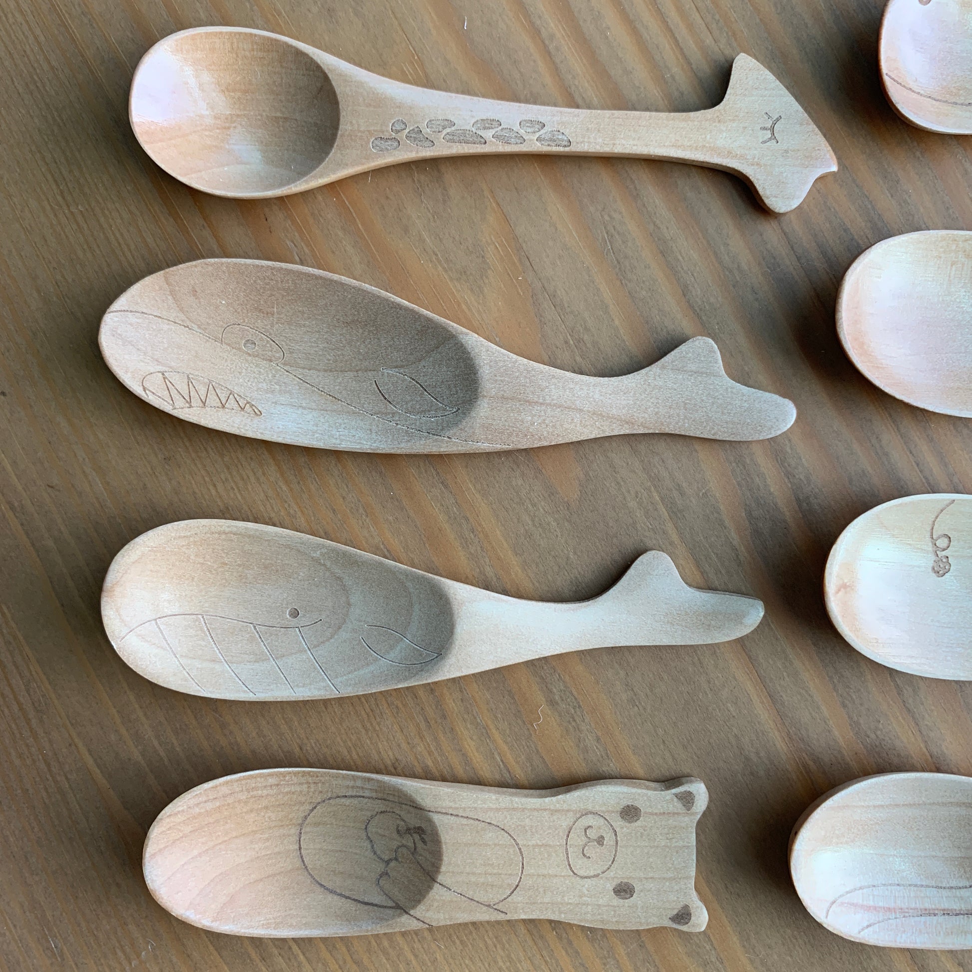 wooden reusable eco utensils (kids/travel size!)