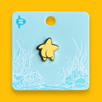 Sea star (starfish) booty pin