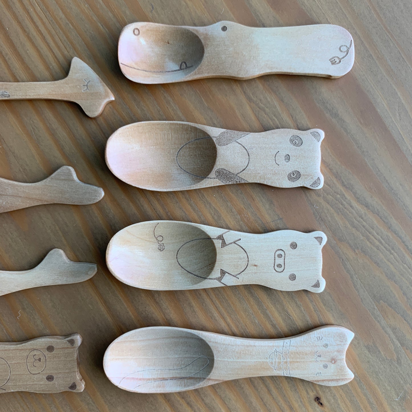 wooden reusable eco utensils (kids/travel size!)