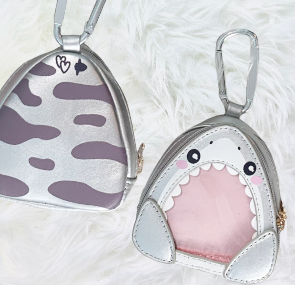 Fin Palz mini ITA bag shark keychain