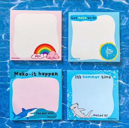 meh blobfish • sticky notes!