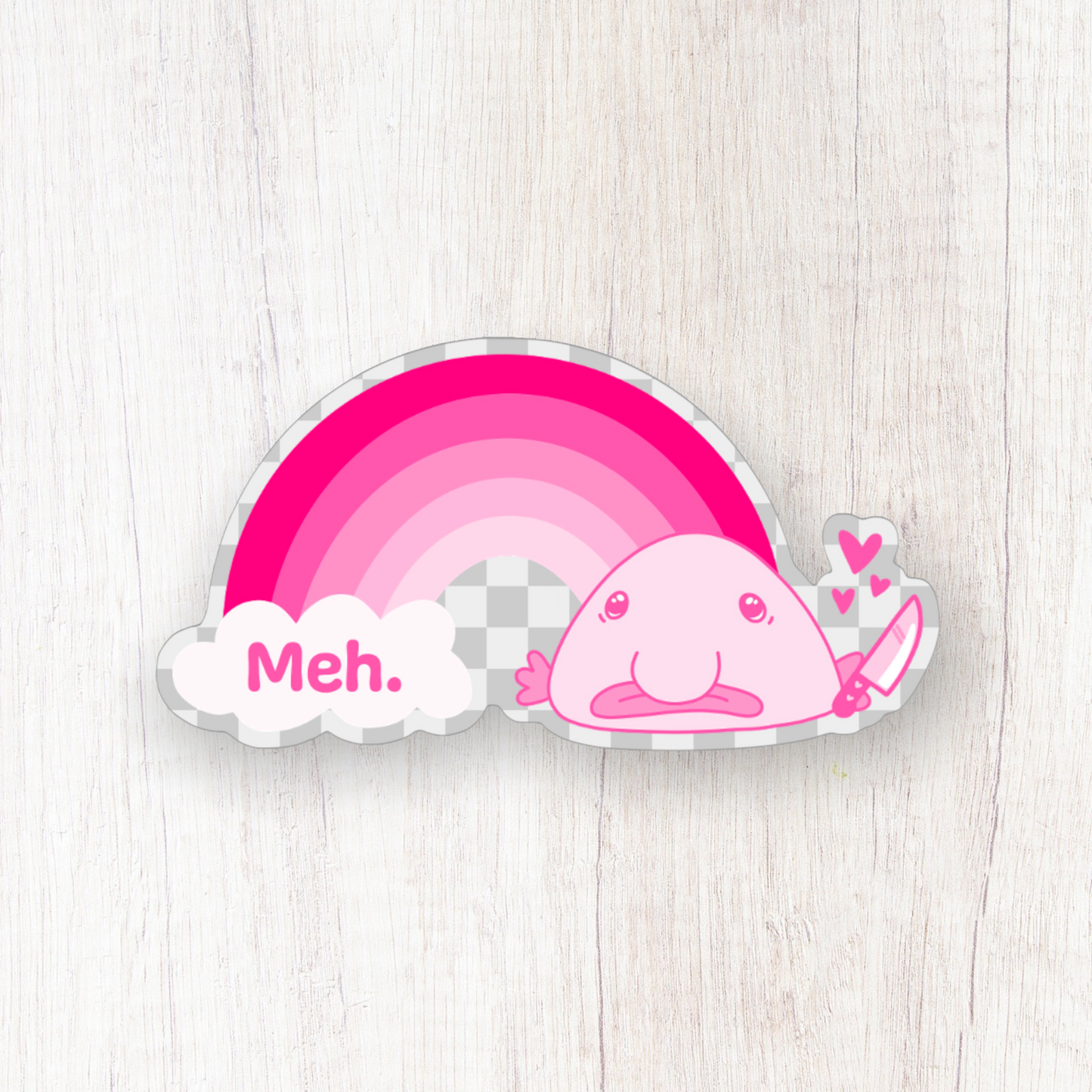 Blobfish Sticker