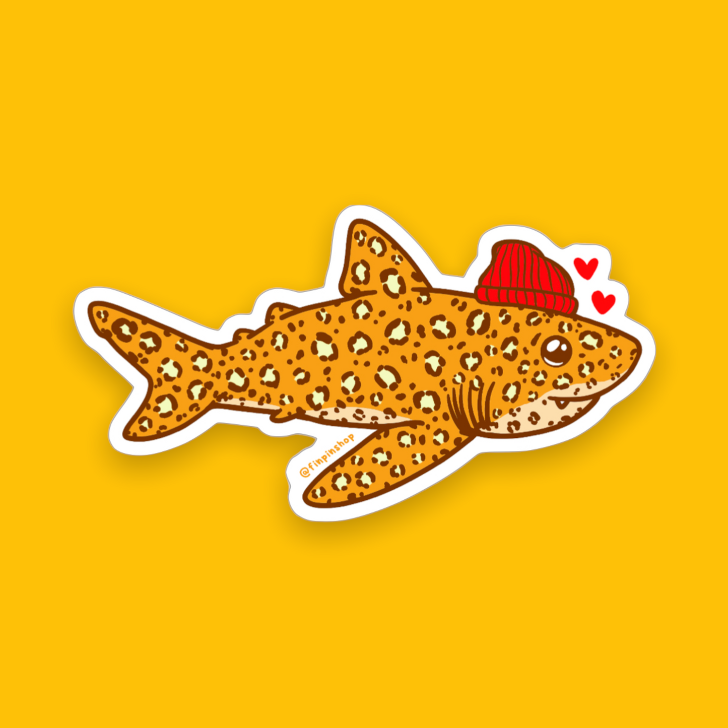 Jaguar shark sticker