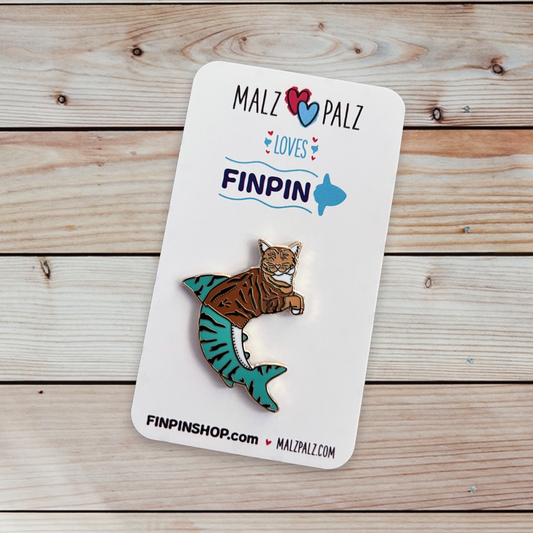 Fin Palz • Ellie the Cat Shark pin