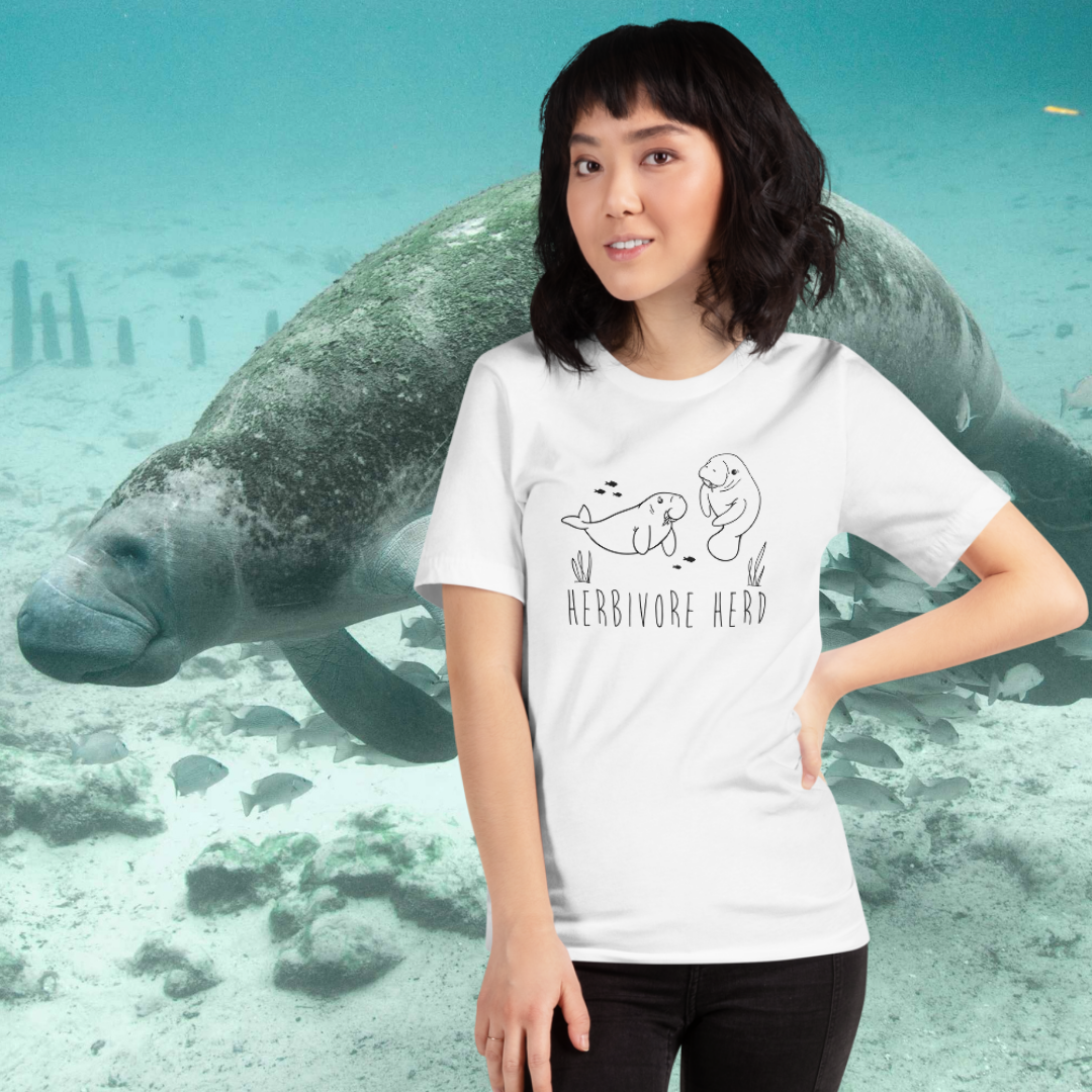 herbivore herd unisex tee